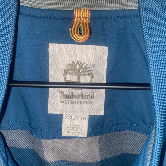 MENS “TIMBERLAND” Waterproof jacket! Forest Green XXL - Picture 2 of 11